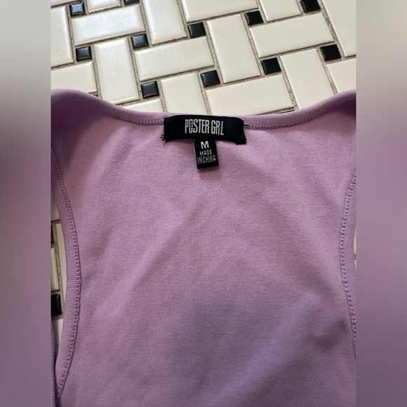 POSTER GIRL Lavender Tank Top - Picture 5 of 7